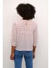 Kaffe Langarm-Bluse KAloren Regular fit in Pink Mist