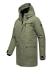 STONE HARBOUR Wintermantel Netaan XX in Dusty Olive