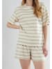 Tom Tailor Shorty Kenmare in grau-hell-Ringel
