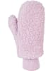 styleBREAKER Teddyfleece Fausthandschuhe in Flieder