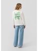 s.Oliver Sweatshirt in 02D0_creme
