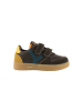 Victoria Time – Niedrige Kindersneaker aus Leder Blau