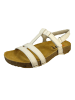 Art in the City  Sandalen creme