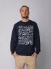 wat? Apparel Sweatshirt Fahrräder in Dunkelblau