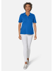 GOLDNER Poloshirt in azurblau