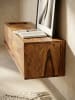 KADIMA DESIGN Lowboard | Sheesham Massiv, 108x25x34cm, Hängend, TV-Schrank