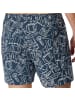 Schiesser Web-Boxershorts 2er Pack in Dunkelblau/Weiß