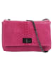 Cluty Umhängetasche echt Leder in pink