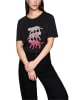 MARC CAIN T-Shirt mit Aufdruck Rethink Together in Schwarz