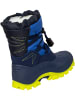 Spirale Kinder-Winterstiefel Leila gefüttert in blau