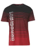 KOROSHI Kurzarm T-Shirt in rot