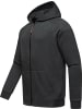 ragwear Kapuzensweatjacke Zenway in Dark Grey