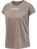 Hummel Hummel T-Shirt Hmlte Multisport Damen Atmungsaktiv Schnelltrocknend in CHATEAU GRAY