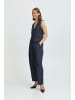 b. young BYMMMIDDE BARREL PANTS - relaxed fit in Navy Pinstripe Mix