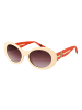 comma Sonnenbrille Oval Creme