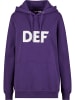 DEF DEF Kapuzenpullover in purple