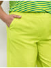 SAMOON Hose Freizeit lang in Lemon Green