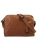 SPIKES & SPARROW Umhängetasche echt Leder in cognac