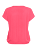 KAFFE curve Bluse kurzarm KCami Loose fit in Raspberry