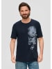 s.Oliver T-Shirt kurzarm in Blau