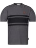 naketano T-Shirt "Haschisch in der Blutbahn" in Grau