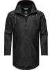 ragwear Regenmantel Sanwoy in Black