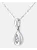 Diamant L'éternel Halskette mit Anhänger aus 375 Weißgold mit Diamant