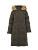 Threadbare Wintermantel THB Arnie Long Padded Coat in Khaki