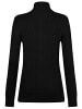 Felix Hardy Grobstrick Zopfmuster Langarm Strickjacke in Schwarz