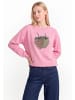 myMo Women Sweatshirt in Pink