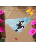 Mr. & Mrs. Panda Gutscheinkarte Orca Zylinder mit Spruch in OZeichenanblue