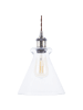 Beliani Pendelleuchten BERGANTES in Transparent - (W) 19 x (H) 120 x (L) 19 cm