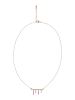 faina Women Chain Necklace in Rose Gold  Pink