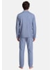 Seidensticker Pyjama Classic Fil a Fil in Nightblue