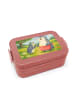 Mr. & Mrs. Panda Lunchbox Pinguin mit Kind Design ohne Spruch in Rot Pastell