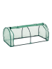 relaxdays Frühbeet in Grün - (B)128 x (H)50 x (T)60 cm