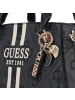 Guess Noelle II Schultertasche 30 cm in coal logo