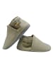 Yalion Baby Krabbelschuhe aus Leder, weiche Lauflernschuhe mit rutschfester Sohle 