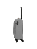 travelite Umbria - 4-Rollen-Kabinentrolley S 55 cm (schwarz) in smoky grey
