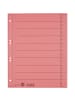 Leitz Trennblatt 16580025 A4 230g Karton rot 100 Stück