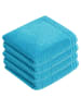 Vossen 4er Pack Handtuch in turquoise