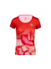 BIDI BADU Issa Tech Roundneck Tee - red/orange in rot/orange