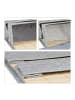 relaxdays 2 x Hängeaufbewahrung in Grau - (B)33 x (H)94 x (T)12 cm