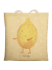 Mr. & Mrs. Panda Tasche Beste Freunde Zitrone ohne Spruch in Gelb Pastell