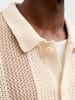 Jack & Jones Strick-Shirt in Sea Salt