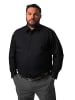 Men Plus Hemd in schwarz