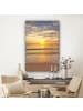 MuchoWow Leinwand bilder Sonnenuntergang Meer (BxH)