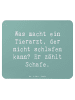 Mr. & Mrs. Panda Mousepad Spruch Tierarzt Schafzählen mit Spruch in Meeresbrise