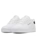 Hummel Hummel Sneaker Low Match Point Unisex Erwachsene Leichte Design in WHITE/BLACK