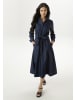 Aniston SELECTED Blusenkleid in dunkelblau